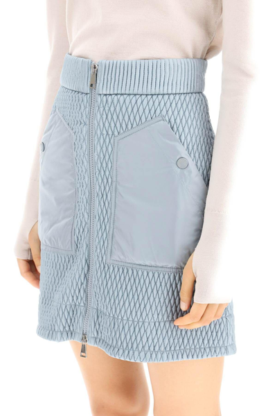 Shop Moncler Padded Mini Skirt