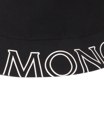 Shop Moncler Logo Printed Bucket Hat
