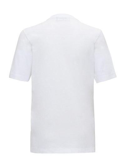 Dsquared2 White Cotton Icon T-shirt In White