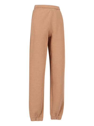 Shop Attico Pants In Brown