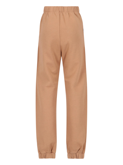 Shop Attico Pants In Brown