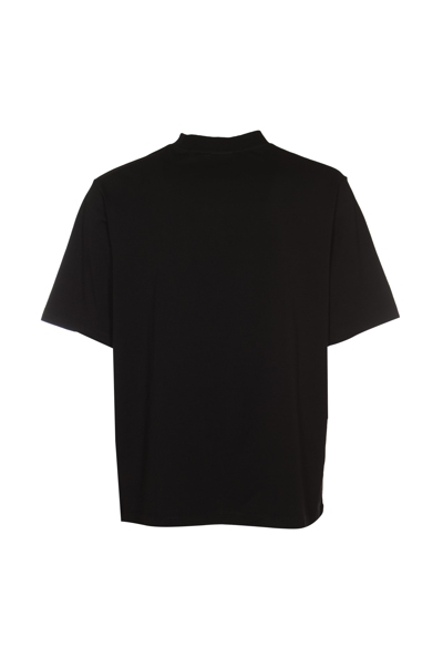 Shop Marcelo Burlon County Of Milan Optical Cross-over T-shirt In Black