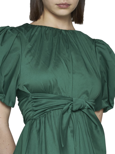 Shop Alice And Olivia Dress In Deep Emerald