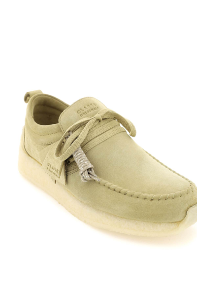 Shop Clarks Maycliffe Lace-up Shoes In Maple (beige)