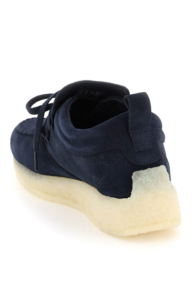 Shop Clarks Maycliffe Lace-up Shoes In Dark Blue (blue)