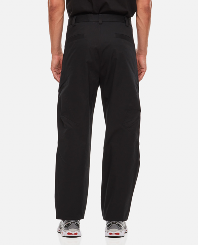 Shop Moncler Cotton Pants In Black