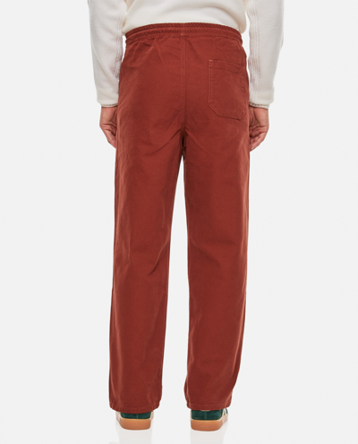 Shop Apc Vincent Trousers In Brown