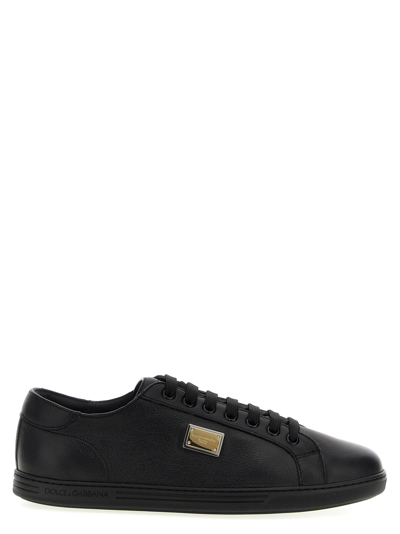 Shop Dolce & Gabbana Portofino Saint Portofino Sneakers In Black