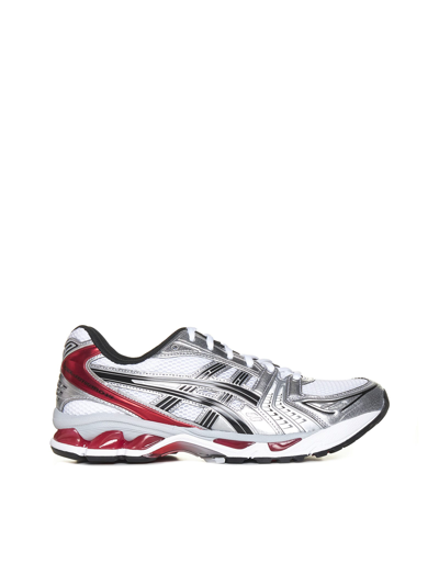 Shop Asics Sneakers In White/classic Red