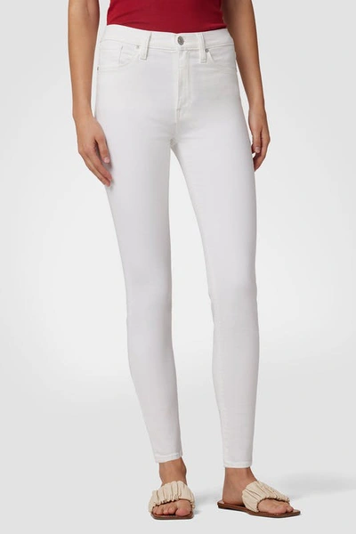 Shop Hudson Barbara High-rise Super Skinny Ankle Jean In White