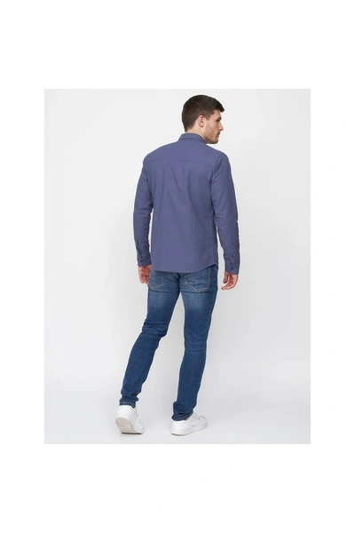 Shop Duck And Cover Mens Melmoore Shirt In Blue
