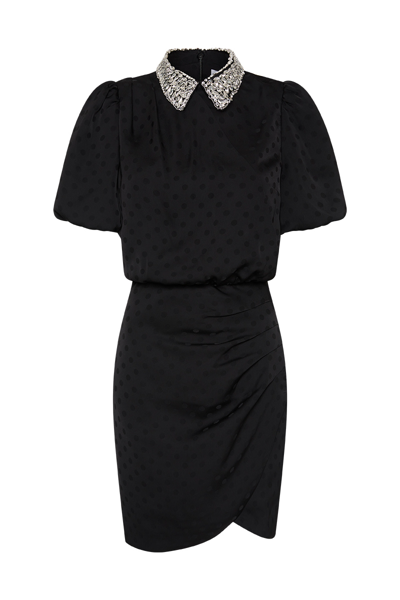 Shop Rebecca Vallance Lorraine Collar Mini Dress