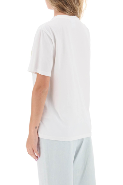 Shop Autry T-shirt With Logo Print In White