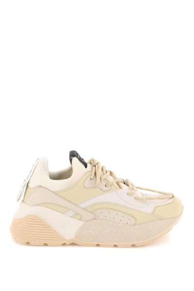 Shop Stella Mccartney 'eclypse' Sneakers In Beige