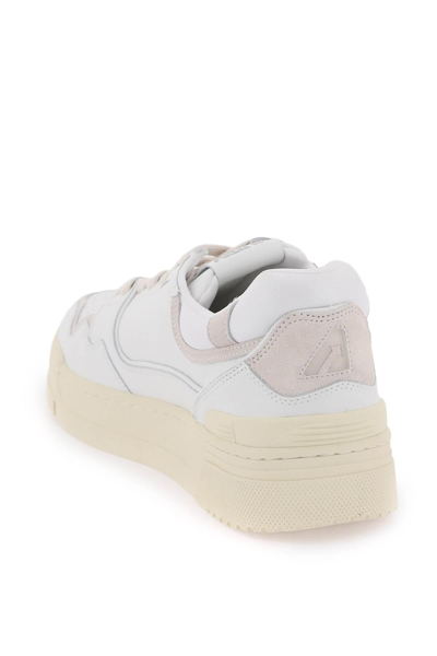 Shop Autry Low 'clc' Sneakers In White