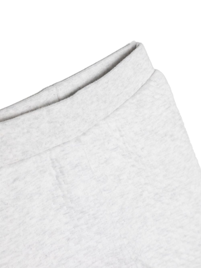 Shop Michael Kors Textured Cotton-blend Track Suit In Grey