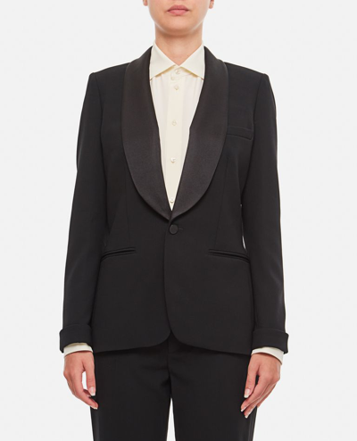Shop Ralph Lauren Sawyed Lined Jacket In Black