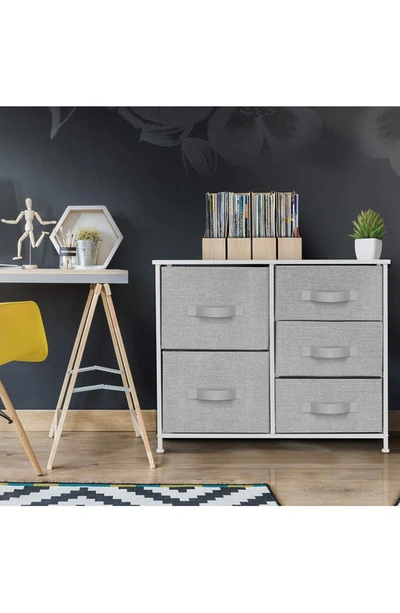 Shop Sorbus 5-drawer Chest Dresser In White