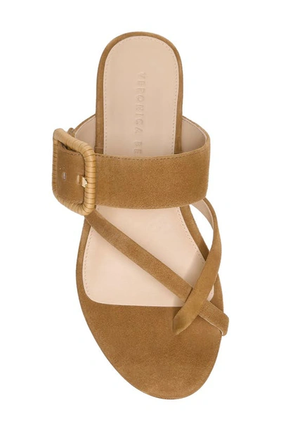 Shop Veronica Beard Salva Strappy Sandal In Caramel