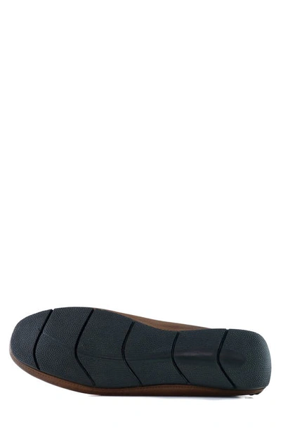 Marc Joseph New York Stafford Ave Leather Loafer In Cognac Grainy Buckle