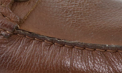 Marc Joseph New York Stafford Ave Leather Loafer In Cognac Grainy Buckle