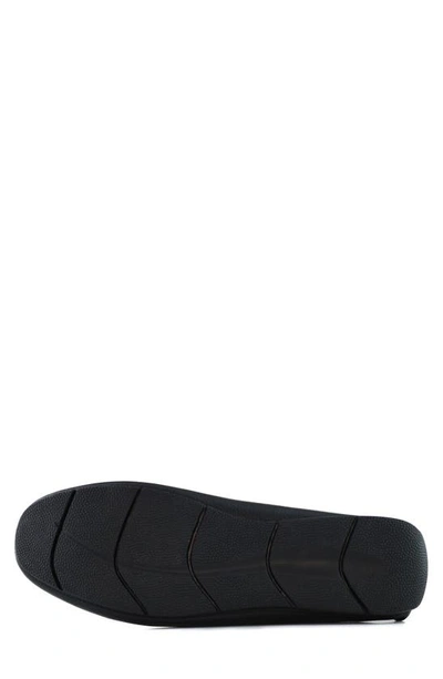 Marc Joseph New York St Tropez Leather Loafer In Black Grainy