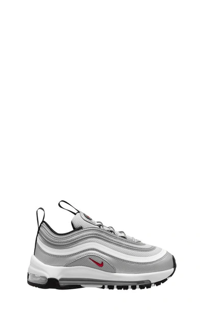 Shop Nike Kids' Air Max 97 Sneaker In Silver/ Red/ White/ Black