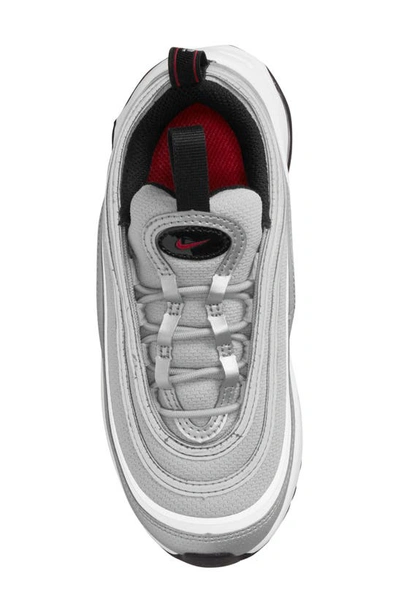 Shop Nike Kids' Air Max 97 Sneaker In Silver/ Red/ White/ Black