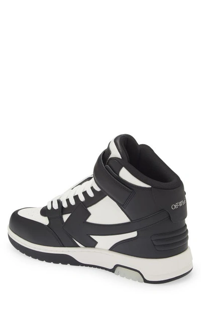 Shop Off-white Out Of Office High Top Sneaker In White/ Black