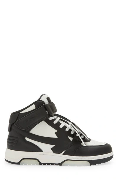 Shop Off-white Out Of Office High Top Sneaker In White/ Black