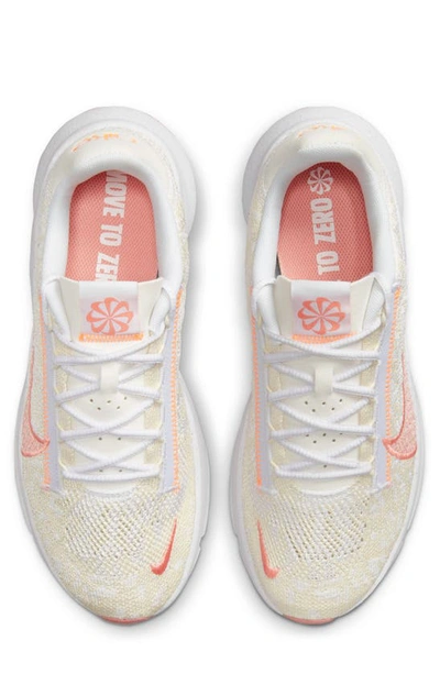 Shop Nike Superrep Go 3 Flyknit Running Shoe In White/ Crimson Bliss