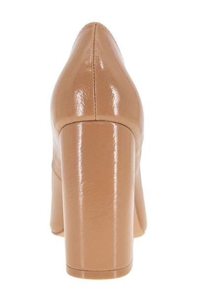 Shop Bcbgeneration Dannie Mary Jane Pump In Tan Patent