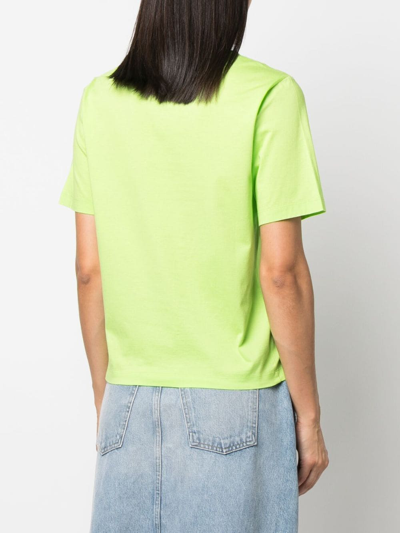 Dsquared2 Icon-print Cotton T-shirt In Green