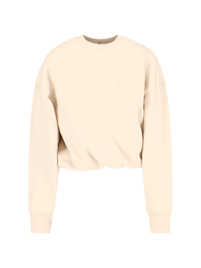 Shop Attico Sweater In White