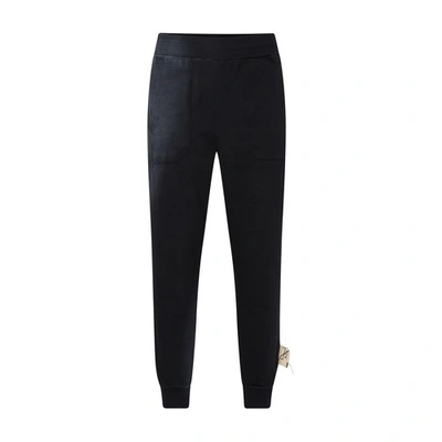 Shop A-cold-wall* Shiraga Jersey Sweat Pants In Black
