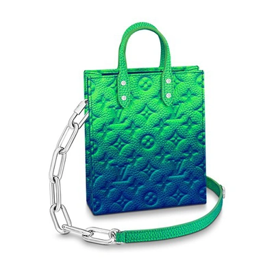 Shop Louis Vuitton Sac Plat Xs In Vert