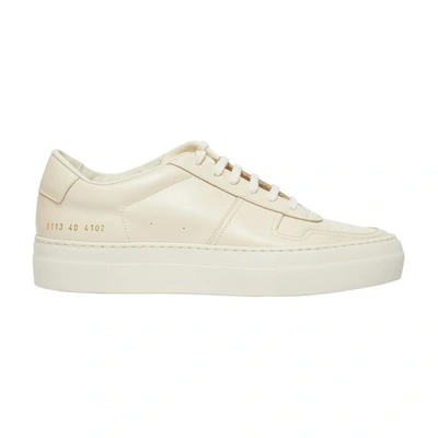 Shop Common Projects Bball Low Top Sneakers In Off_white
