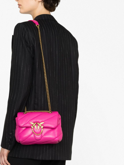 Pinko Baby Love Puff Crossbody Bag In Pink