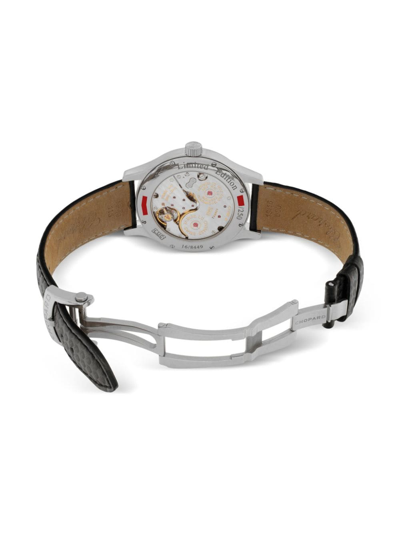 Pre-owned Chopard  L.u.c. Tech Regulator 40mm In Black