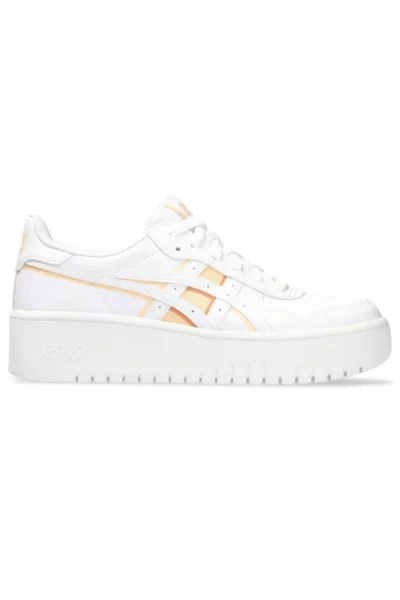 Shop Asics Japan S Pf Sneakers In White/apricot Crush, Women's At Urban Outfitters