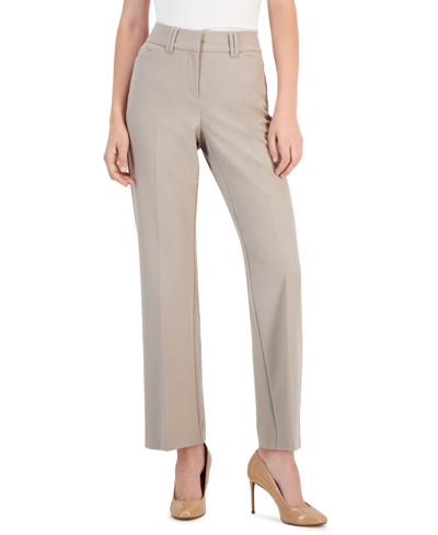 Shop Inc International Concepts Women's Curvy Bootcut Pants, Regular, Long & Short Lengths, Created For Macy's In Summer Straw