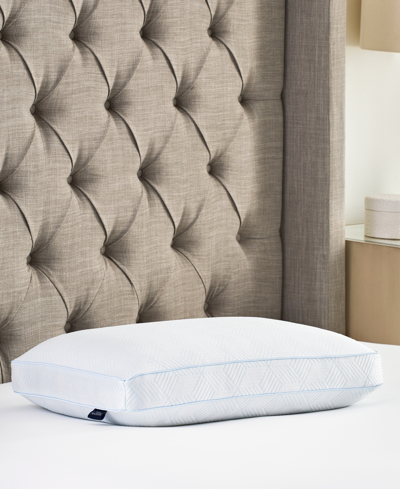 Prosleep Gusseted Hi-cool Memory Foam Pillow, King, Exclusively At Macy's In White