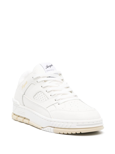 Axel Arigato Perforated Round Toe Sneaker With Recycled Dustbag In White