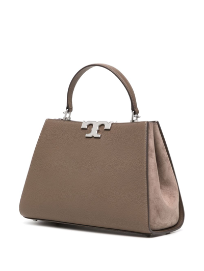 Tory Burch Eleanor Leather Mini Handbag In Brown