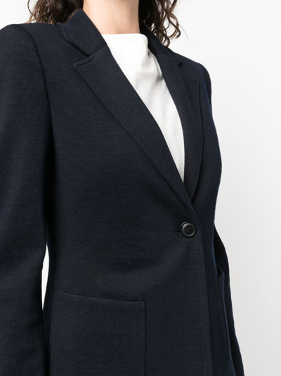 Seventy Single-breasted Blazer In Blue