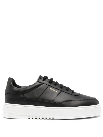 Shop Axel Arigato Orbit Low-top Sneakers In Black