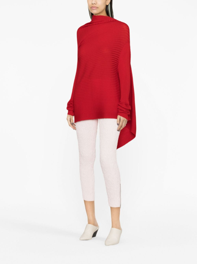 Isabel Marant Crinkled Cropped Trousers In Pink