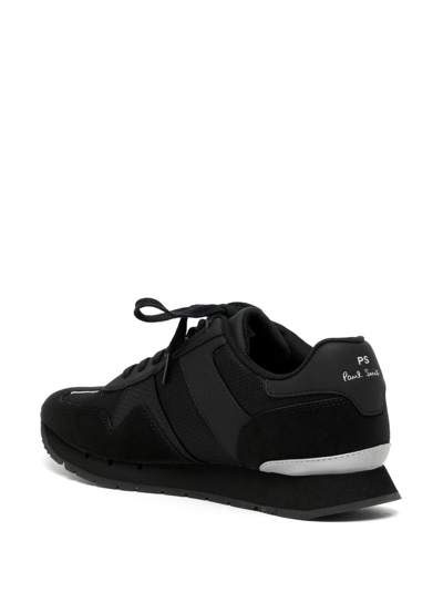 Shop Ps By Paul Smith Logo-print Lace-up Sneakers In Black
