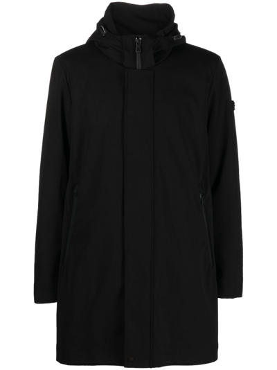 Shop Peuterey Albali Kp 01 Lightweight Raincoat In Black