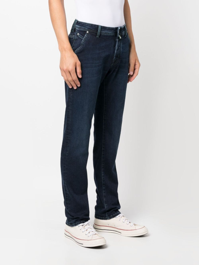 Jacob Cohen Leonard Slim-fit Jeans In Blue
